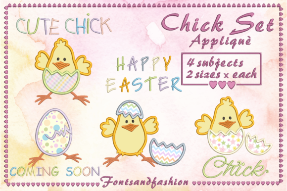 Chick Set Appliquè: A Sweet Easter Embroidery Review