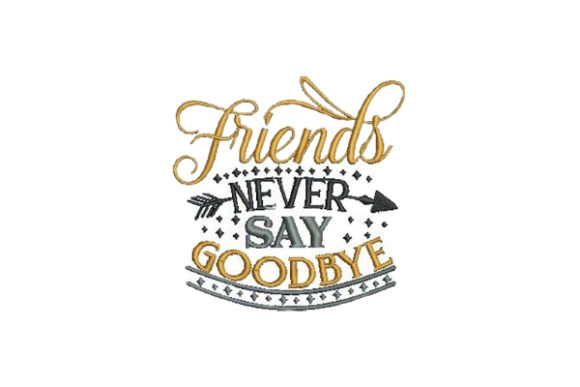 Friends Never Say Goodbye: A Holiday Embroidery Review