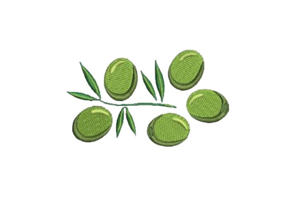 Green Olives: A Fresh Pick for Mediterranean Embroidery Shops