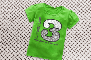 Level Up 3rd Birthday Applique: A Designer's Review