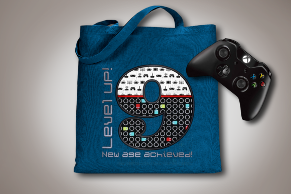Level Up 9th Birthday Applique: A Designer's Review