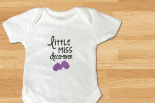 Review: Little Miss December Mittens Applique for Etsy Shops