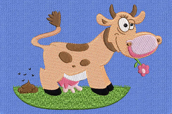 Reviewing Happy Cow Clip-art for Holiday Collections